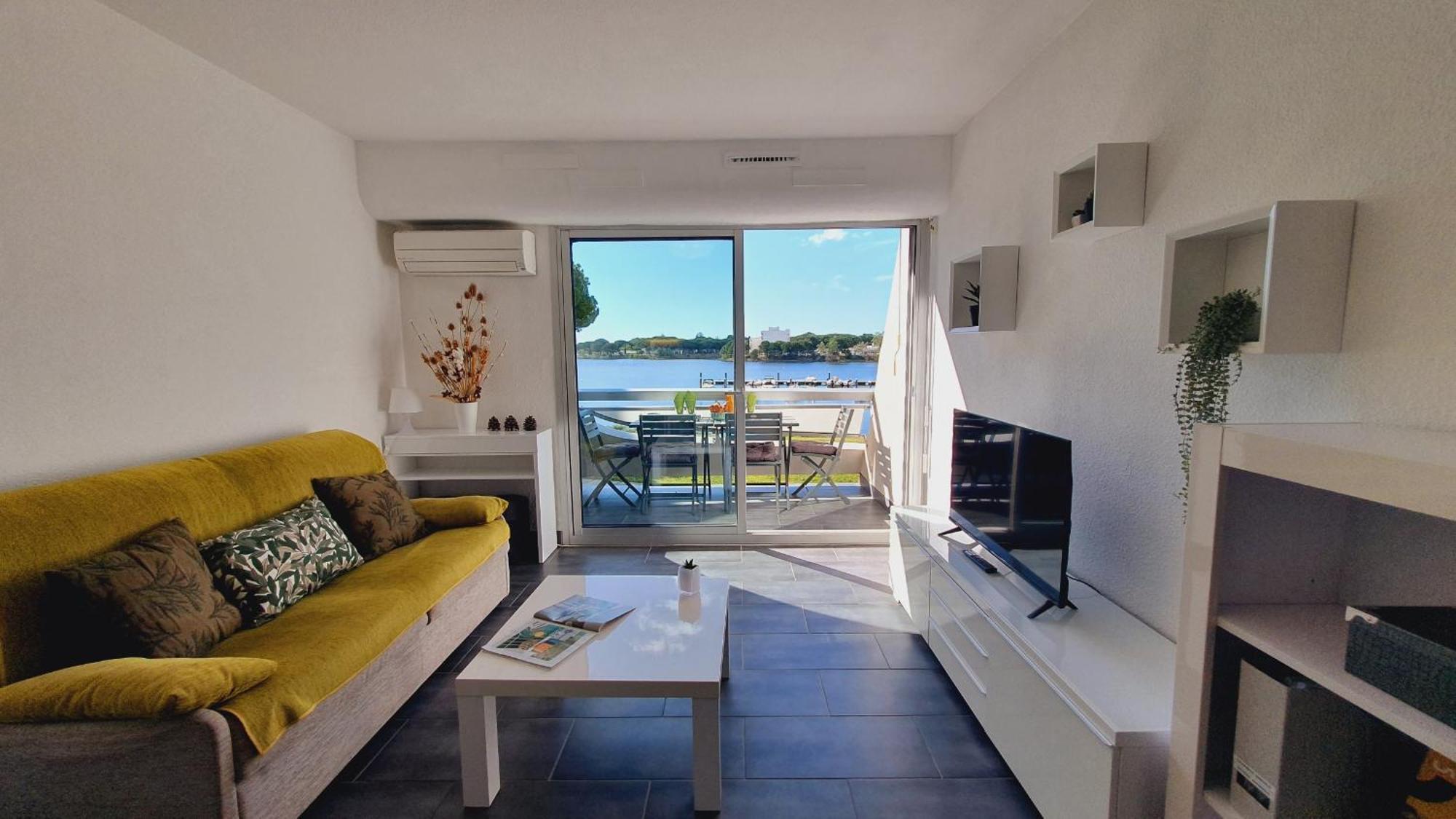 L'Olympe Vue Lac Parking Clim Wifi - Rossiconciergerie - Linge Inclus Ла-Гранд-Мотт Екстер'єр фото